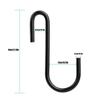 Magik 50-100 Pack Heavy Duty S Hooks Multi-Use Hanger Pan Pot Holder Rack Stainless (100 Pack) view 3