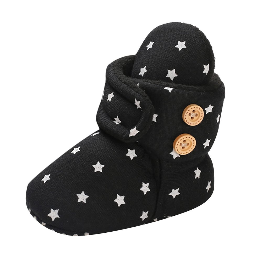 Non Slip Fringe Baby Boots Baby Shoes Plus Velvet Warm Polka Dot Printing Boots Non Slip Breathable Toddler Shoes Toddler Boy Shoes Dressy