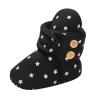 Non Slip Fringe Baby Boots Baby Shoes Plus Velvet Warm Polka Dot Printing Boots Non Slip Breathable Toddler Shoes Toddler Boy Shoes Dressy view 1
