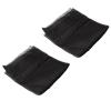 PATIKIL 47.2" x 23.6" Air Conditioner Air Filter Material, 2 Pack Plastic Dustproof Filtering Mesh Screen Replacement for Air Conditioning, Black view 1