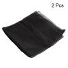 PATIKIL 47.2" x 23.6" Air Conditioner Air Filter Material, 2 Pack Plastic Dustproof Filtering Mesh Screen Replacement for Air Conditioning, Black view 3