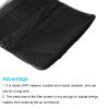 PATIKIL 47.2" x 23.6" Air Conditioner Air Filter Material, 2 Pack Plastic Dustproof Filtering Mesh Screen Replacement for Air Conditioning, Black view 4