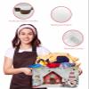 Large Storage Baskets Bins Christmas Collapsible Storage Box Laundry Organizer for Closet Shelf Nursery Kids Bedroom Merry Christmas Gnomes Snowman Barn in The Snow Scene view 4