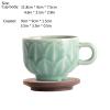 Coffee Mugs Chinese Style Coffee Cup 6.7 Oz Ceramic Cup Tea Cup Suitable for Office and Home is a Birthday Gift for Girlfriend and Wife Mug Set (Color : A) view 2