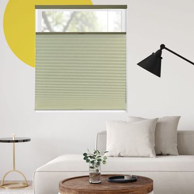 YELLOW BLINDS Cellular Shades, Window Blinds for Room, Window Coverings for Home Decor Series, Top Down Bottom Up, Koala Grey -Light Filtering, 67.5" W x 72" H