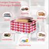 Large Storage Baskets Bins Valentine's Heart Collapsible Storage Box Laundry Organizer for Closet Shelf Nursery Kids Bedroom Pink Red Love Heart Kiss Me Love view 2