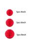 15pcs Honeycomb Balls Decorations 4'' 6'' 8'' Party Honeycomb Ball Flower Tissue Pom Poms Flower Balls Hanging Flower Balls for Party Baby Shower Birthday Wedding Nursery Decor(4'' 6'' 8'' Red) view 2