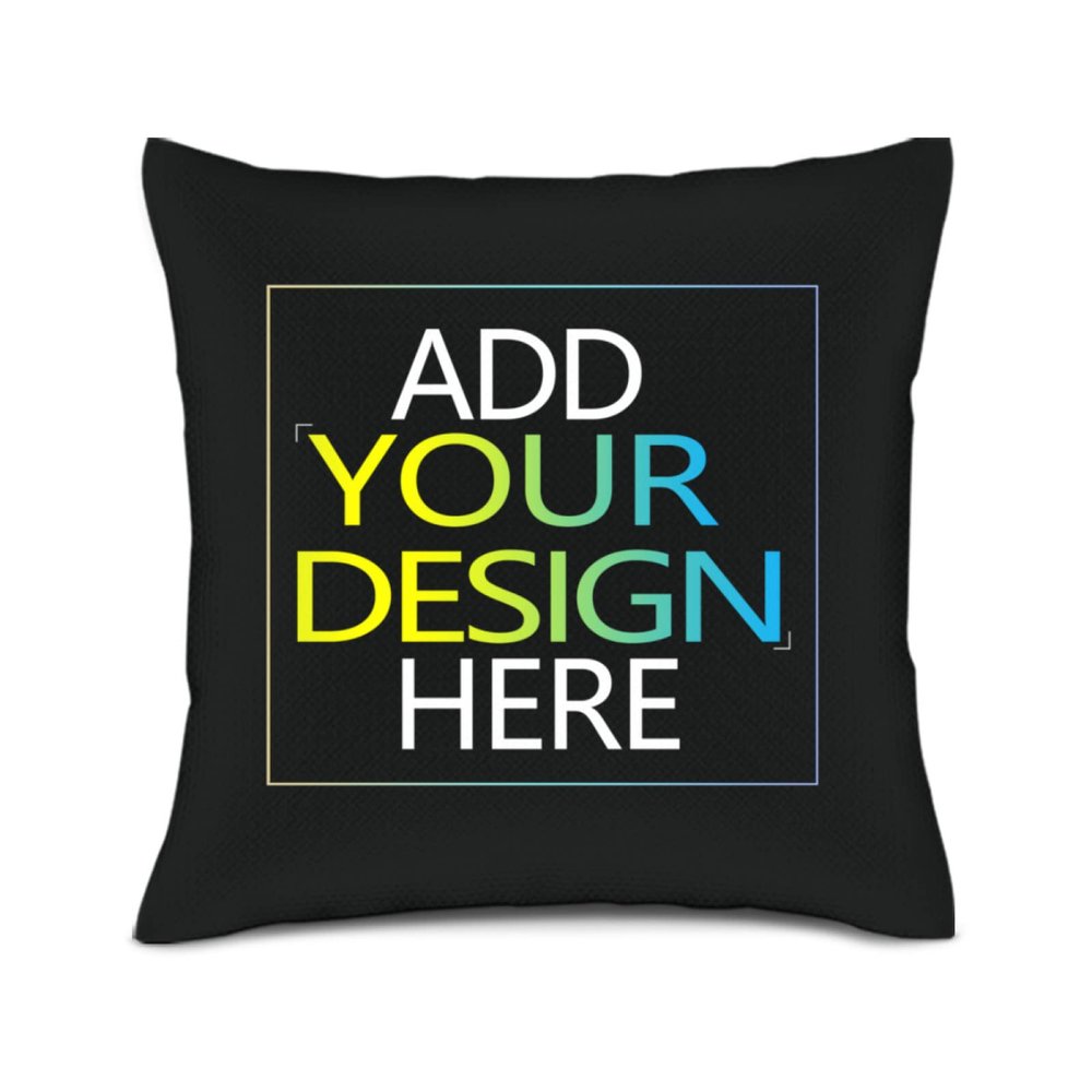 Customized Throw Pillow Covers Design Photo or Text with Double Sided Print for Home Decor Photo Gift 16x16Inch