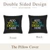 Customized Throw Pillow Covers Design Photo or Text with Double Sided Print for Home Decor  Photo Gift 16x16Inch view 2