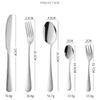 30 Piece Rainbow Silverware Set for 6 Premium Stainless Steel Flatware Sets Delicate Knifes Forks Spoons Durable Home Kitchen Restaurant Wedding Tableware Utensils Set With Gift Box view 2