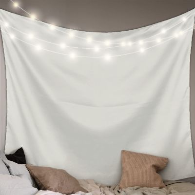 Tapestry Wall Hanging Beige Large 59x79 Inch Solid Color Tapestry for Bedroom, Custom Aesthetic Bedding Tapestry for Living Room College Dorm Game Room Boys Room Classroom Office Home Decorative