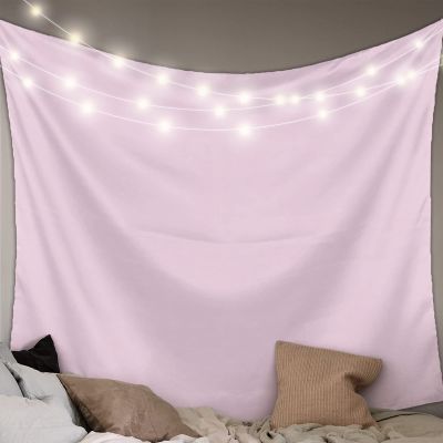 Tapestry Wall Hanging Pink Large 59x79 Inch Solid Color Tapestry for Bedroom, Custom Aesthetic Bedding Tapestry for Living Room College Dorm Game Room Boys Room Classroom Office Home Decorative