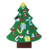 27pcs Detachable Ornaments,DIY Felt Christmas Tree Set,Wall Hanging Christmas Tree Decorations for Child New Year Xmas Gift Christmas Decoration, DIY Felt Christmas Tree Set,27pcs Detachable Orna view 3