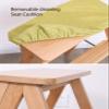 Pealihuy Portable Step Stool for Adults Kids |Household Wooden Ladder Stool|Multifunctional Flower Rack Shoe Bench,100 Kg Capacity view 4