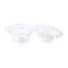 Celebrate It Clear Cupcake Clamshells, 12 Packs: 6 ct. (72 total) view 2