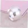 Decorative Round Napkin Rings 6 Pcs Alloy Metal for Table Settings view 3