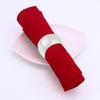Decorative Round Napkin Rings 6 Pcs Alloy Metal for Table Settings view 4
