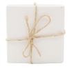 12 Packs: 4 ct. (48 Total) White Ceramic Coasters by Make Market view 2