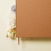 MUUJEE Personalized Guestbook in Bronze Shimmer - Premium Custom Modern Guest Book for Wedding Reception, Birthday Party or Events w/Bookmark Blank Pages for Signing 11.5 x 8.5 inches view 4