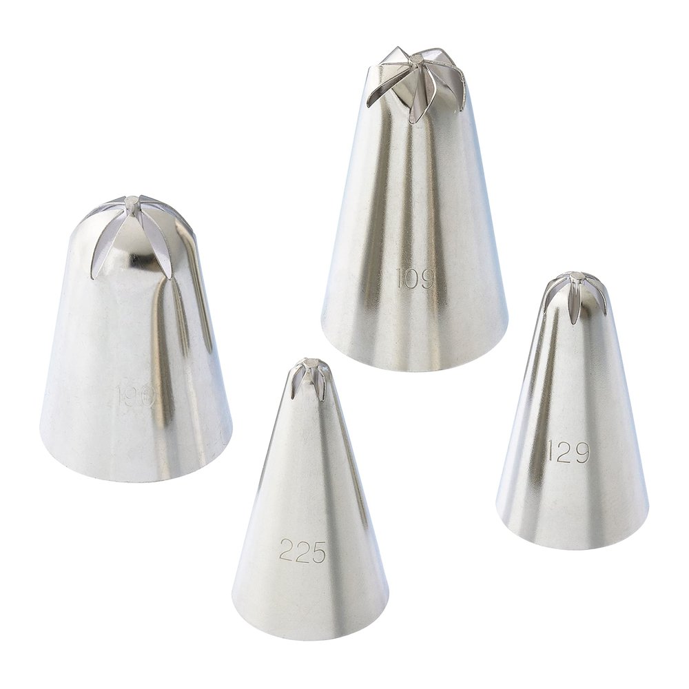 Celebrate It Drop Flower Tip Set, 8 Pack