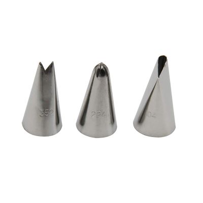 Celebrate It No.352, No.104 & No.224 Decorating Tip Set, 12 Pack