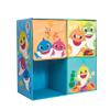Baby Shark Collapsible Soft Storage Cubby with 3 Collapsible Cubes view 1