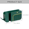 2pcs Wall Mounted Plastic Wall Sundries Organizer Shelf view 2
