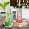 15 Pieces 11 Inch Clear Reusable Plastic Replacement Drinking Straws, Fit for 24 oz 32oz 40oz Mason Jars, Tumblers, Extra Long Unbreakable Drinking Straws with Cleaning Brush, BPA Free view 3