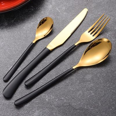 Black Silverware Flatware Set for 16, 48 Pieces Food-Grade Stainless Steel Flatware Cutlery Set,Kitchen Utensils Tableware Include Spoons Forks Knifes for Home Kitchen Restaurant Wedding Christmas