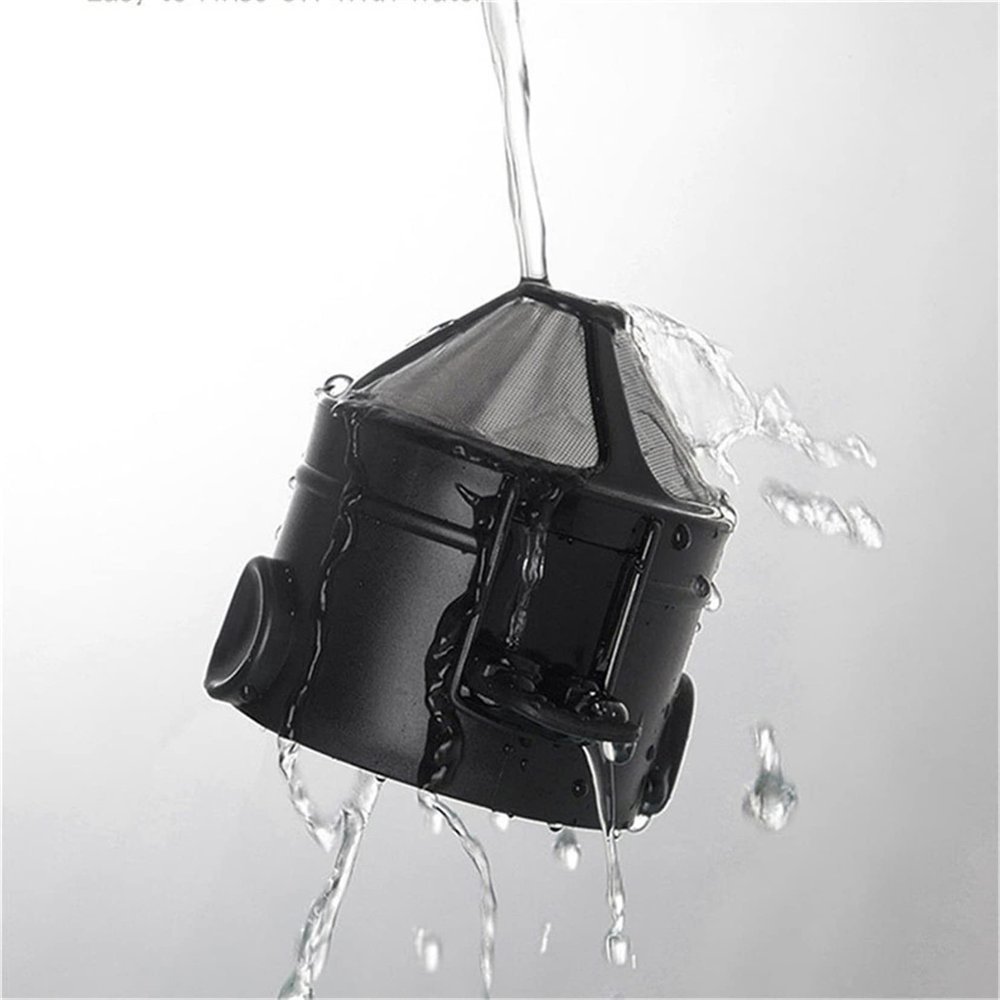 ShanLily Coffee Maker, Reusable Cone Coffee Dripper Filter, Stainless Steel Reusable Coffee Filters, Pour Over Coffee Maker for Home Office Travel