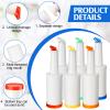 CHENGU 24 Pack Bar Juice Pouring Bottle, 34 oz, Store and Pour Containers view 3