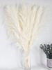 10 Stems 46" inch White Pampas Grass Decor Tall, Large Pompas Grass, Boho Neutral Home Decor Bouquet, Fluffy Pampass Grass for Floor Vase Wedding Floral Arrangements Wall Farmhouse Table Decor view 4