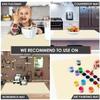 Extra Large Silicone Mats for Countertop - Counter Table Protector Placemats for Baking Crafts, Kids Dinner Placemat Nonstick Nonskid Heat-Resistant Kitchen Pad, 23.6'' x 15.7'', Beige view 4