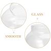 OUNONA Oil Lamp Globe Replacement Oil Lamp Chimney Lamp Glass Replacement Clear Crimp Top Chimney view 4