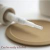 GHQYP Stoneware Cylindrical Soap Dispenser Non-Slip Soap Pump Manual with Anti-Rust Pump Lotion Dispenser 250ml/8.4oz view 4