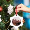 Los Angeles Cityscape Christmas Ornaments 2022 California USA Ornaments for Christmas Trees Travel Souvenir Personalized Christmas Ornaments Holiday Christmas Keepsake New Year Tour Pal Gifts 3 Inch view 4