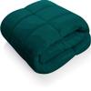 Tony's Textiles Boat Bedding - USA Made Universal XL V Berth 1 Piece Duvet Insert Comforter (Universal XL V Berth), Solid Teal view 1
