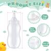 2 Pcs Tessco for you Large Baby Milk Bottle Fillable Baby Shower Piggy Bank Plastic Container for Game and Gender Reveal Celebrations Party Favor Gift Decor (White,15in) view 2