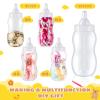 2 Pcs Tessco for you Large Baby Milk Bottle Fillable Baby Shower Piggy Bank Plastic Container for Game and Gender Reveal Celebrations Party Favor Gift Decor (White,15in) view 3