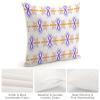 Decorative Throw Pillow Cover Ikat Tie Dye Geometric Home Decor Tribal Moroccan Pattern Cushion Pillowcase 24"x24" Square Pillow Case for Couch Outdoor Sofa Bedroom Office Car Decor view 4