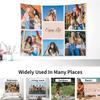 SW&IM Customized Tapestry With Your Own Image Decorative Christmas Wall Tapestries Personalized Home Decor Funny Wall Hanging Art (Photo6, 51 in x 60 in (W x L)) view 2