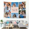 SW&IM Customized Tapestry With Your Own Image Decorative Christmas Wall Tapestries Personalized Home Decor Funny Wall Hanging Art (Photo6, 51 in x 60 in (W x L)) view 3