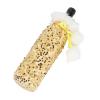 Fdit Sequin Cloth Christmas Wine Bottle Cover, Gold, Holiday Decoration, 11.0x4.7 Inch view 4