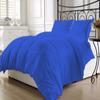 Cotton Home Depot All Season Luxury 600 Thread Count 1 Piece Down Alternative Comforter, Hotel Quality 400 GSM Full Light Weight 100% Egyptian Cotton (Oversized Queen Size, Royal Blue Solid) view 1