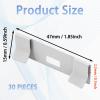 30 Pcs Vertical Blind Vane Savers, White Blind Clip, Window Blind Replacement view 2