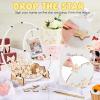 Yookeer Moon Guest Book with Wood Star Cutouts Baby Shower Alternative Guest Books with Photo Frame for Baby Shower Wedding Birthday Parties Keepsake(Large,Clear) view 4