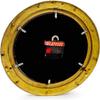 Antique Nautical Navigation Marine Ship Brass Porthole Clock Solid Brass Wall 15 Inch Best for Gift (H T Y) view 4