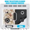 Stove cover,reusable stove top protector for gas range cut-out tool customizable for Samsung & other brands with 12 non-slip strips stove guard, easy to clean Thickened stove lining 35.43in*21.65in view 4
