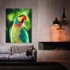 Sense Canvas Parrot Macaw Bird 9 Canvas Art - Home Decor Wall Art Print Poster Painting Large 30x40 / 1.5" view 3