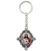 Needzo Sacred Heart of Jesus Icon Key Chain, Catholic Religious Favors and Gift Ideas 4 1/4 Inch view 1
